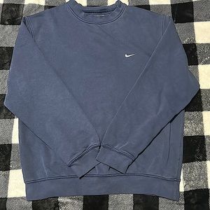Navy Blue Nike Crewneck Sweatshirt